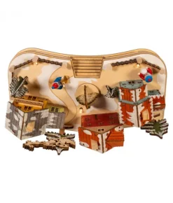 Boutique de Noël Rustic*3 Houses Musical Village