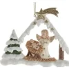 Boutique de Noël Religion*Angel With Baby Jesus Ornament