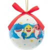 Boutique de Noël Movies And Series*Baby Shark White Ball Ornament