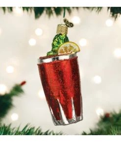 Boutique de Noël Mom'S Kitchen & Bakery*Bloody Mary Glass Ornament