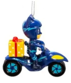 Boutique de Noël Movies And Series*Blue Pyjamask Catboy On Motorbike