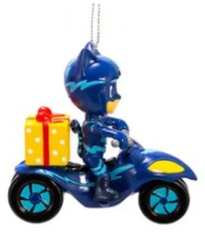 Boutique de Noël Movies And Series*Blue Pyjamask Catboy On Motorbike