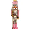 Boutique de Noël Ballet & Nutcrackers*Bohemian Chic (Boho) Themed Nutcracker With Sceptre, 15" Tall