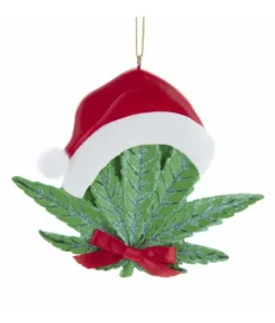 Boutique de Noël Family & Friends*Cannabis Leaf Ornament