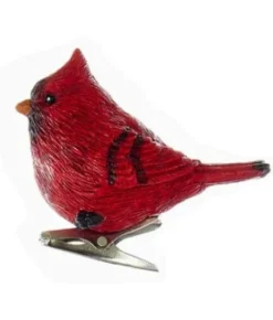 Boutique de Noël Birds & Owls*Cardinal With Clip
