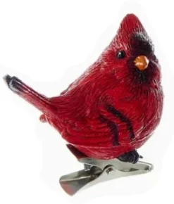 Boutique de Noël Birds & Owls*Cardinal With Clip