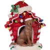 Boutique de Noël Family & Friends*Chocolate Labrador Ornament With Doghouse