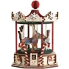 Boutique de Noël Rustic*Christmas Carousel, In Wood