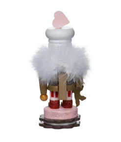 Boutique de Noël Ginger Bread & Candy Shoppe*Chubby Gingerbread Nutcracker With Cookie Base 7.8