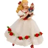 Boutique de Noël Christmas Classics*Clara, From The Ballet "The Nutcracker" With Red Roses.