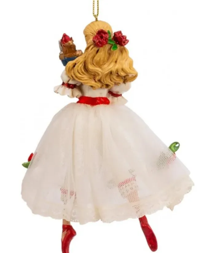 Boutique de Noël Christmas Classics*Clara, From The Ballet "The Nutcracker" With Red Roses.