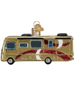 Boutique de Noël Varied Shapes*Class Of Motorhome Glass Ornament
