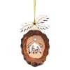 Boutique de Noël Enchanted Forest*9Cm,Pine Cone Nativity Ornament