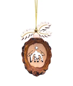 Boutique de Noël Enchanted Forest*9Cm,Pine Cone Nativity Ornament