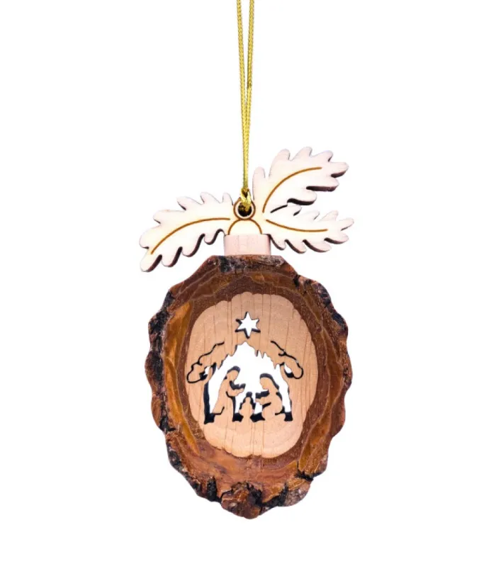 Boutique de Noël Enchanted Forest*9Cm,Pine Cone Nativity Ornament