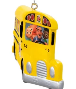 Boutique de Noël Movies And Series*Cocomelon School Bus Ornament