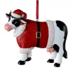 Boutique de Noël Farm House & Western*Cow Ornament