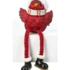 Boutique de Noël Birds & Owls*Cozy Cardinal With White Scarf, Table Decoration, 4" Tall