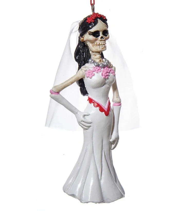 Boutique de Noël Autumn & Halloween*Day Of The Dead Bride Ornament