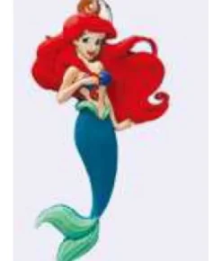 Boutique de Noël Disney*Disney Collectable, Ariel Keyring