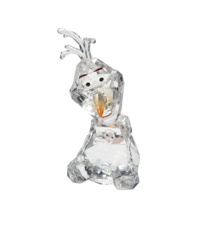 Boutique de Noël Disney*Disney'S Olaf, Clear Acrylic Faceted Figurine, Measures 4 Inches