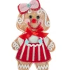 Boutique de Noël Ginger Bread & Candy Shoppe*Fabric Gingerbread Girl 7.5"