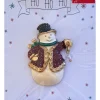 Boutique de Noël Winter Wonderland*Festive Snowman Brooch
