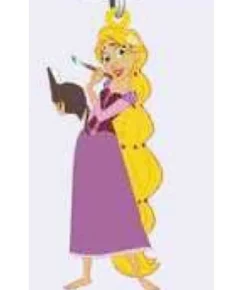 Boutique de Noël Disney*From The World Of Disney, Rapunzel Keyring