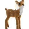 Boutique de Noël Enchanted Forest*Furry Brown Fawn Ornament