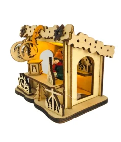 Boutique de Noël Nordic Villages*German Market Booth With Moon