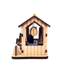 Boutique de Noël Nordic Villages*German Market Booth With Train