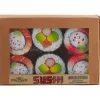 Boutique de Noël Mom'S Kitchen & Bakery*Gift Box Of 6 Ornaments, 6 Sushi Shaped Ornaments