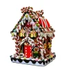 Boutique de Noël Ginger Bread Houses*Gingerbread House 8" Led