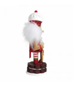Boutique de Noël Ginger Bread & Candy Shoppe*Gingerbread Nutcracker With Cookie Garland 12