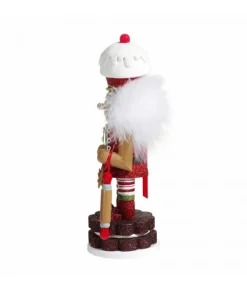 Boutique de Noël Ginger Bread & Candy Shoppe*Gingerbread Nutcracker With Cookie Garland 12