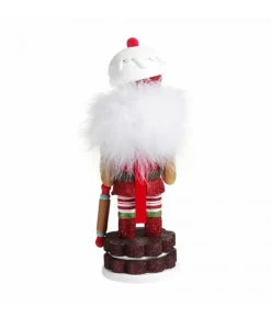 Boutique de Noël Ginger Bread & Candy Shoppe*Gingerbread Nutcracker With Cookie Garland 12