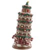 Boutique de Noël Usb & Led*Gingerbread Tower Of Pisa 10" Led
