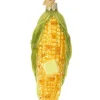 Boutique de Noël Mom'S Kitchen & Bakery*Glass Corn On The Cob Ornament