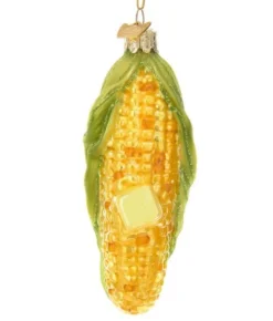 Boutique de Noël Mom'S Kitchen & Bakery*Glass Corn On The Cob Ornament
