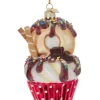 Boutique de Noël Mom'S Kitchen & Bakery*Glass Cupcake Ornament