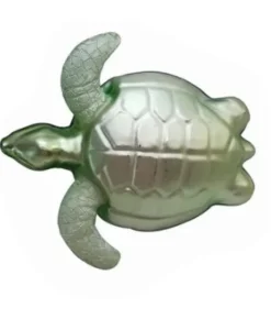 Boutique de Noël Varied Shapes*Glass Ornament, Blue/Grn Sea Turtle