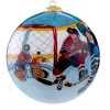 Boutique de Noël Family & Friends*Glass Ornament, Painted, Junior Hockey