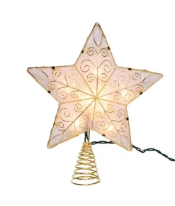 Boutique de Noël Stars & Tree Toppers*Golden Star Tree Top