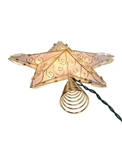 Boutique de Noël Stars & Tree Toppers*Golden Star Tree Top