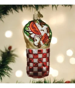 Boutique de Noël Mom'S Kitchen & Bakery*Gyro Glass Ornament
