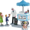 Boutique de Noël Lemax Villages*Happy Scoffs Ice Cream Cart, Set Of 5 Figurines