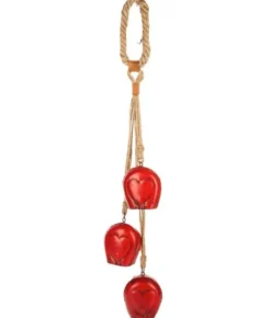 Boutique de Noël Rustic*Home Decor, Red Bell Door Hanger