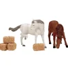 Boutique de Noël Lemax Villages*Horses With Hay, Set Of 6
