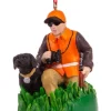 Boutique de Noël Family & Friends*Hunter With Dog Ornament
