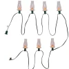 Boutique de Noël Light Sets*7-Light Flicker Flame Bulb Light Set